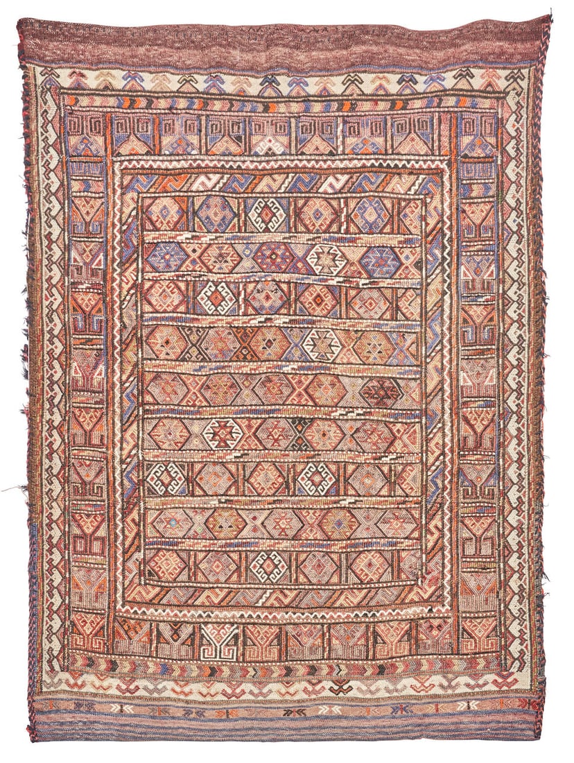 Quchan Kurdish Rug 2 ft. 5 in. x 3 ft. 5 in. (1 of 3)