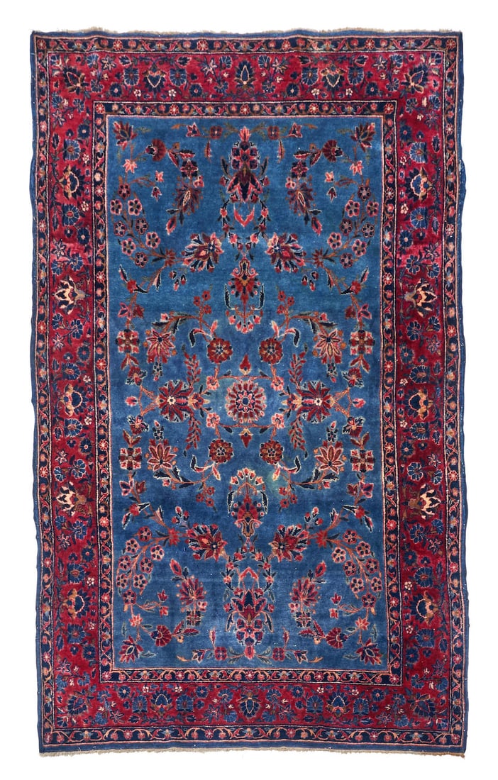 Kashan Rug  4 ft. 3 in. x 6 ft. 6 in. (1 of 3)