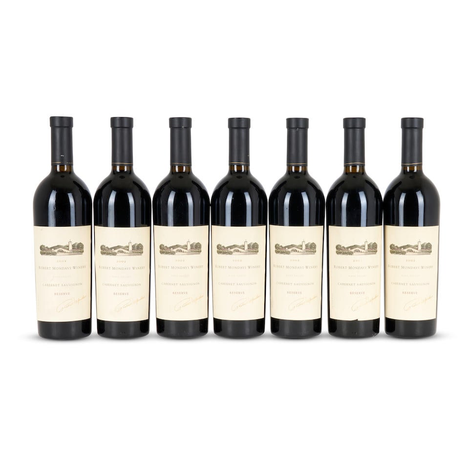 Robert Mondavi Cabernet Sauvignon Reserve, 2002 (7 bottles, 750ml) (1 of 1)