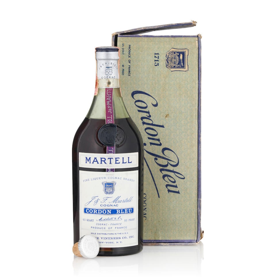 Sealed Bottle Of Martell Cognac Xo Supreme, In Wood Sealed Bottle Of Martell Cognac Xo Supreme, In Wood
