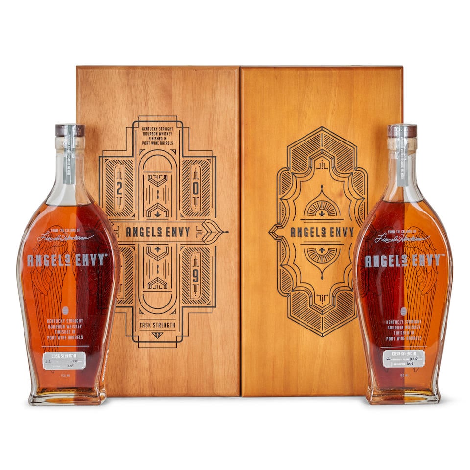 Angel's Envy, 2018 (1 bottle, 750ml) Angel's Envy, 2019 (1 bottle, 750ml) (1 of 1)