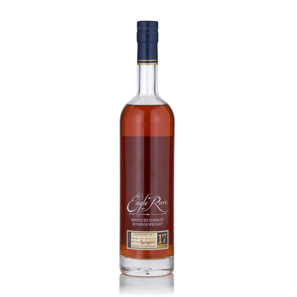 Eagle Rare 17 Years Old, 2014 (1 bottle, 750ml): Eagle Rare 17 Years Old, 2014 (1 bottle, 750ml) Region: Kentucky Alcohol content: 45% Notes: official bottling, released spring 2014 Footnotes: United States, Bourbon This lot is subject to the follow