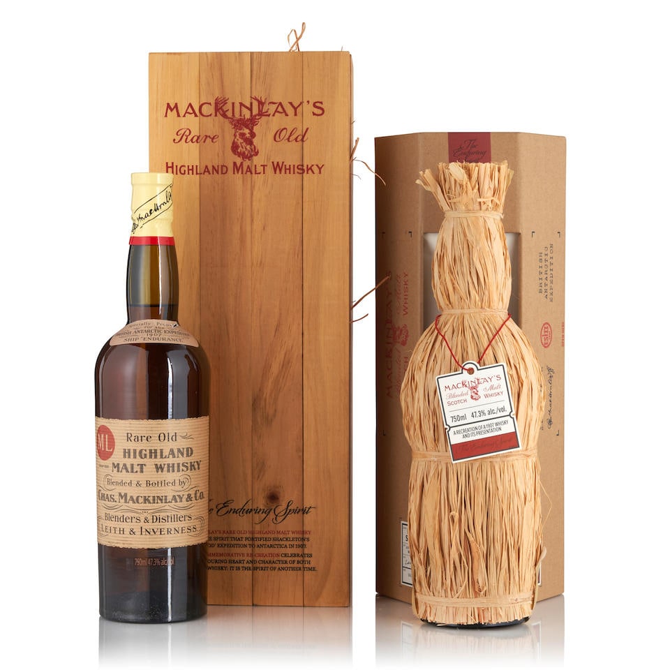 Mackinlay's The Enduring Sprit Blended Malt (1 bottle, 750ml)Mackinlay's The Enduring Spirit Rar...: Mackinlay's The Enduring Sprit Blended Malt (1 bottle, 750ml) Region: Scotland Packaging: original case Alcohol content: 47.3% Notes: official bottling Mackinlay's The Enduring Spirit Rare Old Highlan