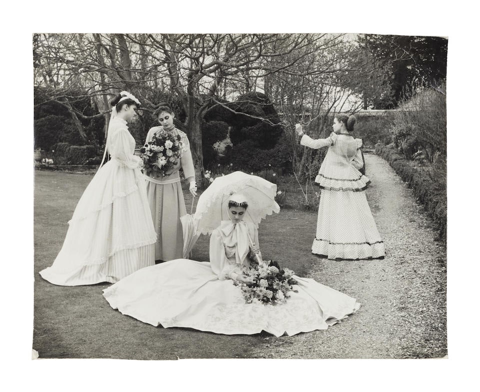 Cecil Beaton (British, 1904-1980); A selection of miscellaneous photographs; (10): Cecil Beaton (British, 1904-1980) A selection of miscellaneous photographs, 20th century To include: two recreating Monet's Women in the Garden, possibly at the ground at Reddish; a portrait of Spanis