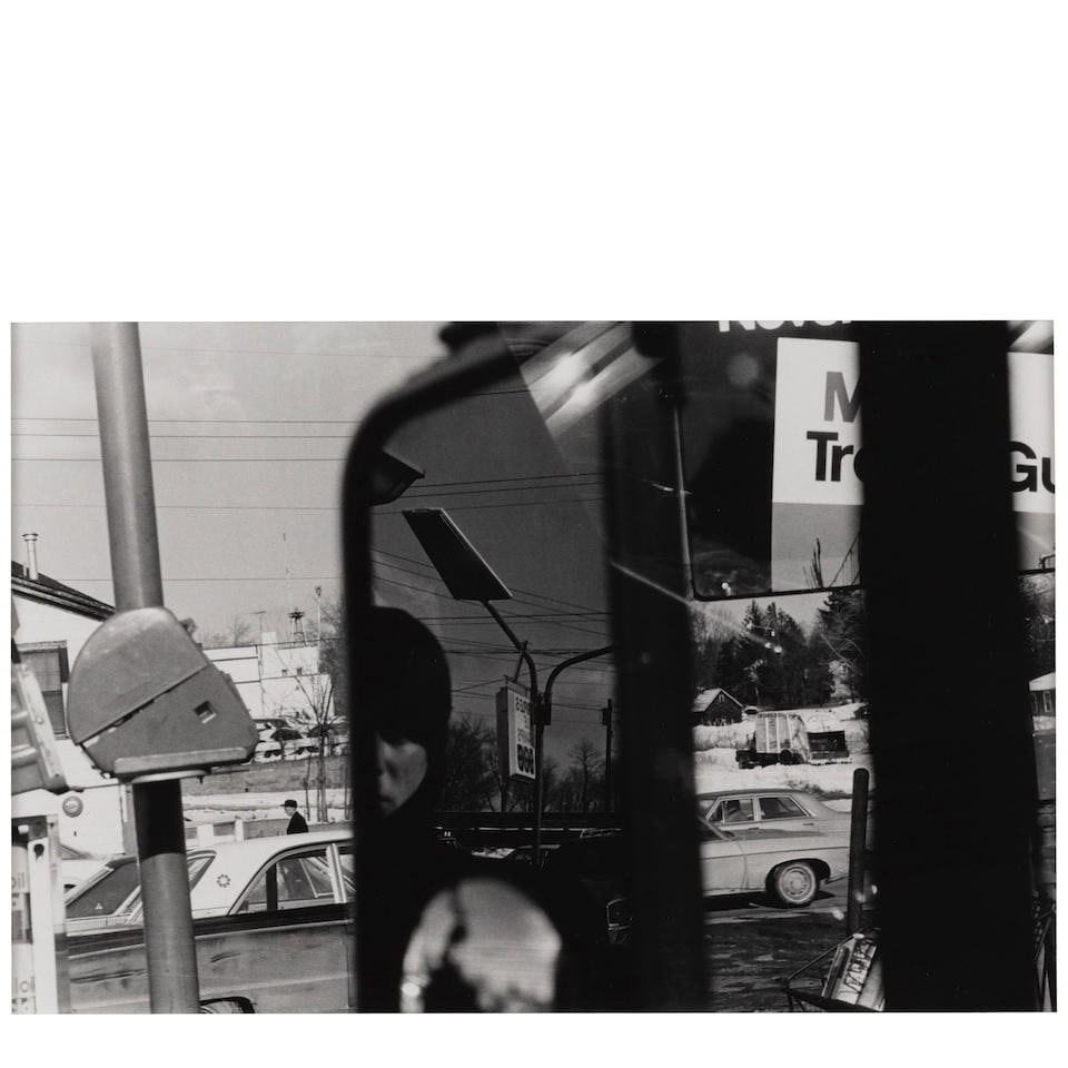 Lee Friedlander (born 1934); 'Hillcrest';: Lee Friedlander (born 1934) 'Hillcrest', 1970 Gelatin silver print, printed 1970s; signed, titled, and dated in pencil and the photographer's reproduction rights and 'Printed 1970s' stamps on the reve