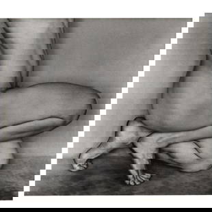 Edward Weston (1886-1958); Bertha, Glendale (62N, Dancer's Knees);: Edward Weston (1886-1958) Bertha, Glendale (62N, Dancer's Knees), 1927 Gelatin silver print, printed posthumously by Cole Weston in 1972; mounted, the photographer's facsimile signature stamp, signed