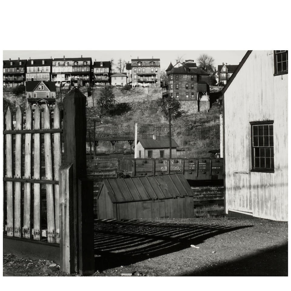 Walker Evans (1903-1975); Phillipsburg, New Jersey;: Walker Evans (1903-1975) Phillipsburg, New Jersey, 1935 Gelatin silver print, printed later; mounted to card, the Lunn Gallery stamp, with numbers 'II' and '138' in pencil, on the front of the mount.