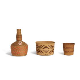 Three Tlingit baskets (1 of 1)