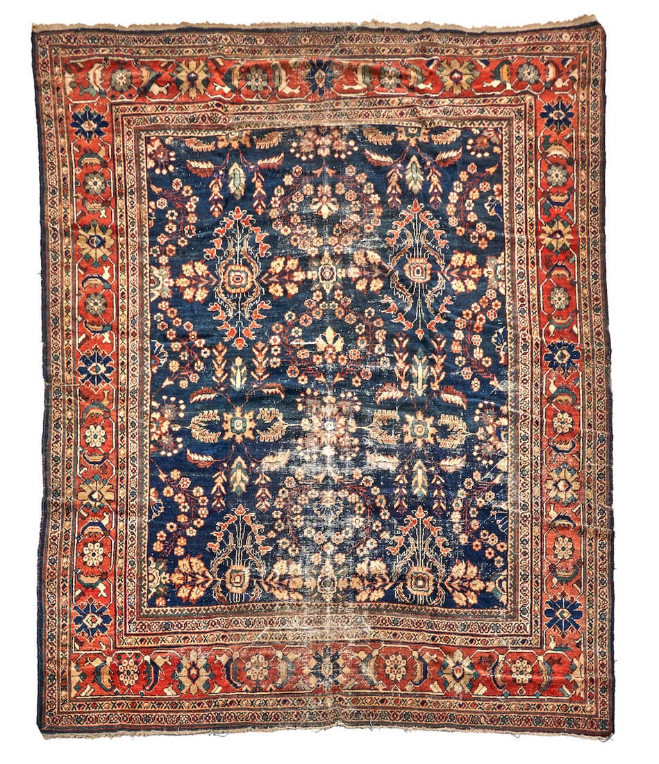 SULTANABAD CARPET 8 ft. 2 in. x 10 ft. 4 in.: SULTANABAD CARPET c. first quarter 20th century 8 ft. 2 in. x 10 ft. 4 in. Lot to be sold without reserve. For further information on this lot please visit Bonhams.com For further information about th