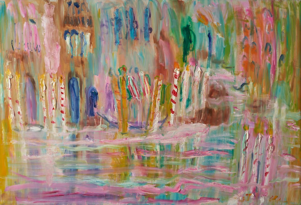 BOB PAUL KANE (AMERICAN, 1937-2013) ABSTRACT (1 of 5)