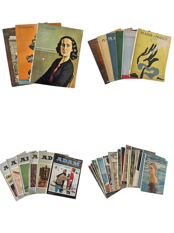 Connaissance des Arts, Plaisir de France, Adam La Revue de l'Homme; Nouveau Femina et Femina - I... (1 of 1)