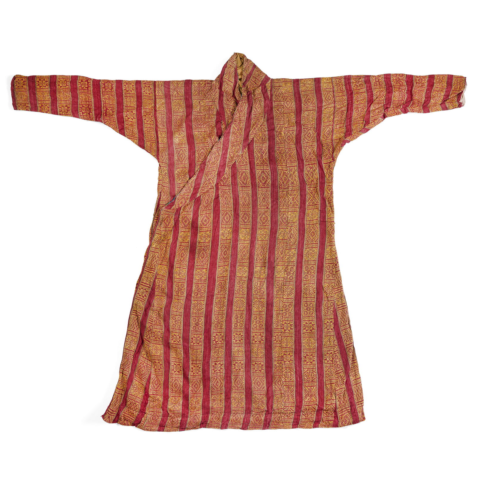 A TIBETAN COTTON CHUBA  19th century (1 of 1)