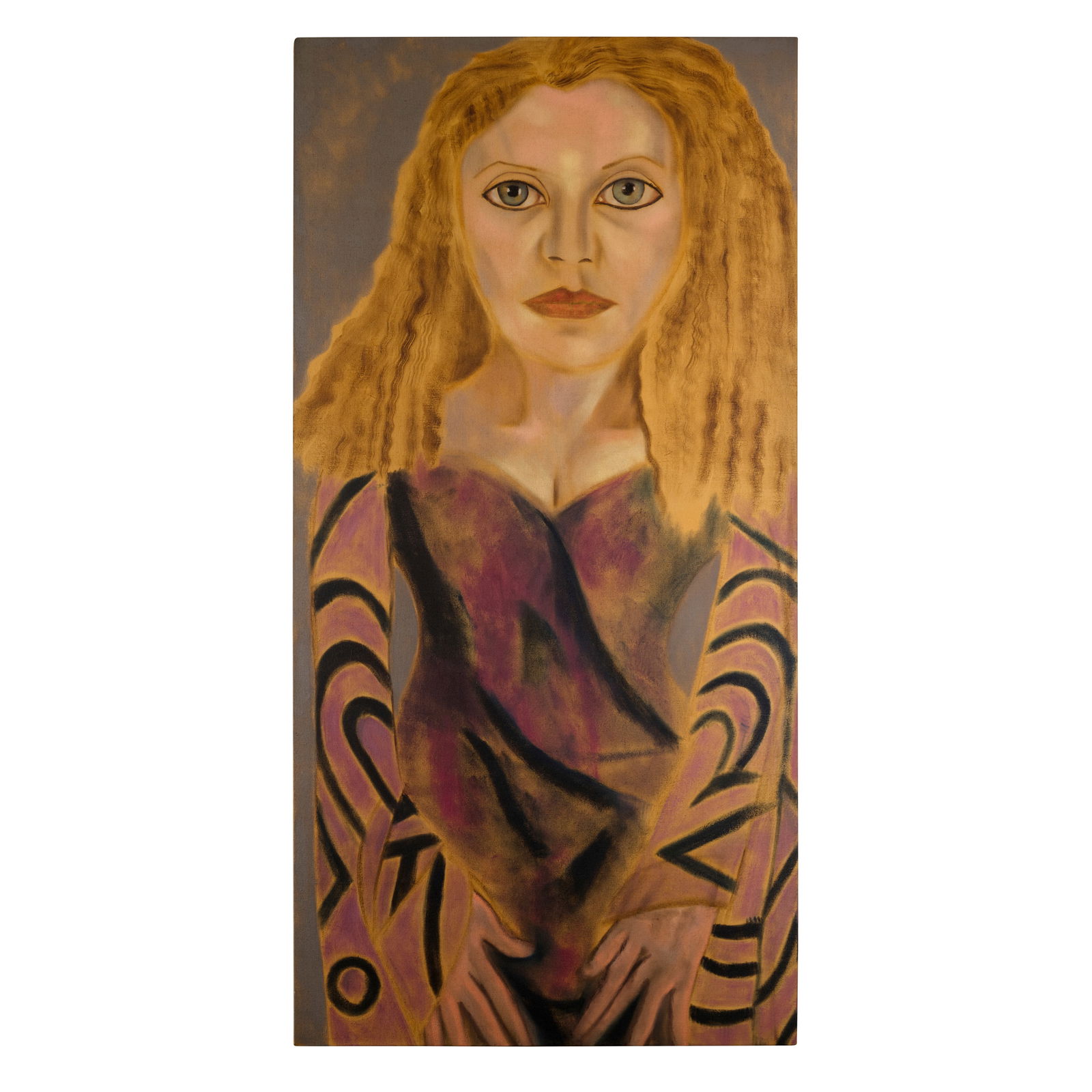 FRANCESCO CLEMENTE (B. 1952) Renee Fleming as Thais 92 x 46 in (233.7 x 116.8 cm) (Painted in 2008): FRANCESCO CLEMENTE (B. 1952) Renee Fleming as Thais oil on linen 92 x 46 in (233.7 x 116.8 cm) Painted in 2008 Footnotes: Provenance Jeffrey Deitch, New York. Private collection (acquired f