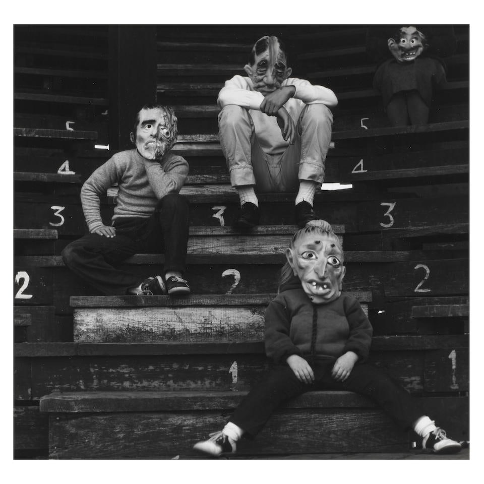 Ralph Eugene Meatyard (1925-1972); Portfolio Three: The Work of Ralph Eugene Meatyard;: Ralph Eugene Meatyard (1925-1972) Portfolio Three: The Work of Ralph Eugene Meatyard, 1959-71 (Louisville: The Center for Photographic Studios, 1974); the complete portfolio of 10 gelatin silver print