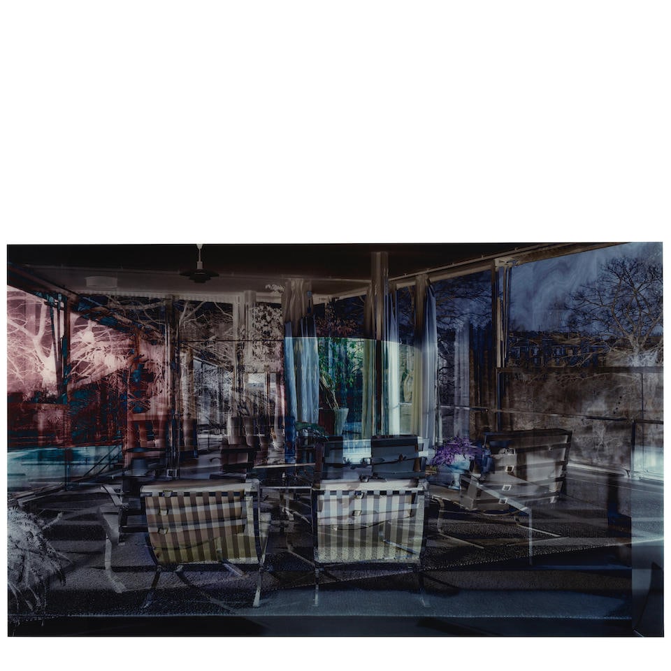 Thomas Ruff (born 1958); 'h.t.b. 09' (from 'l.m.v.d.r.');: Thomas Ruff (born 1958) 'h.t.b. 09' (from 'l.m.v.d.r.'), 2000 Chromogenic print; front-mounted to acrylic, framed to the artist's specifications, signed, titled, dated, and editioned '3/5' in pencil a