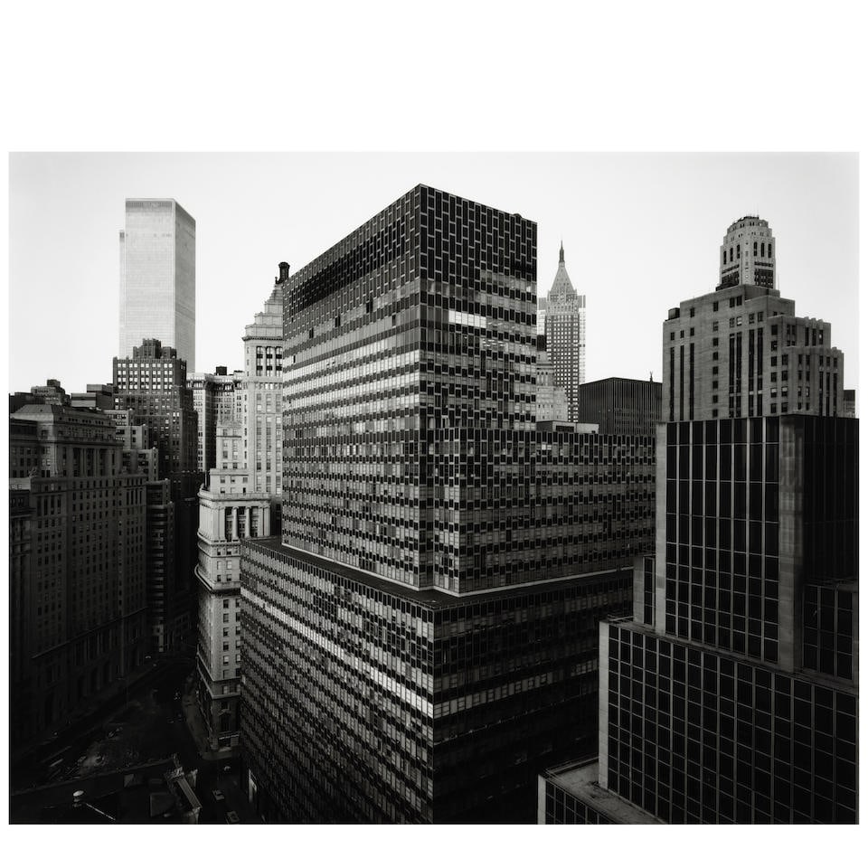 Nicholas Nixon (born 1947); 'View of Battery Park, New York'; (1 of 2)