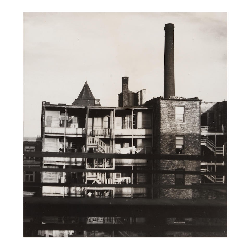 Walker Evans (1903-1975); Untitled (Chicago);: Walker Evans (1903-1975) Untitled (Chicago), 1946 Gelatin silver print; the photographer's credit stamp in the margin and on the reverse, and the Lunn Gallery stamp, with 'XV' and '64' in pencil, on t