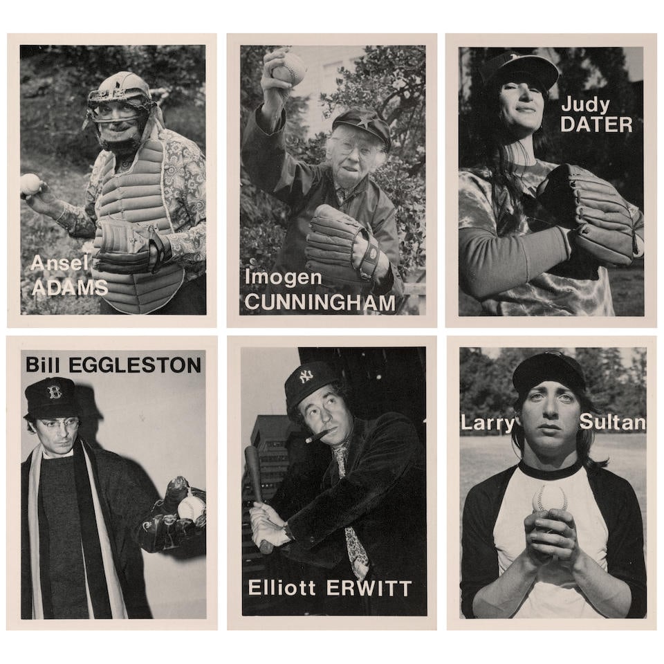 Mike Mandel (born 1950); Baseball Photographer Trading Cards (Complete Set);: Mike Mandel (born 1950) Baseball Photographer Trading Cards (Complete Set), 1975 135 offset lithograph baseball cards; the photographer's printed copyright on the reverse of each. each 3 1/2 x 2 1/2 i