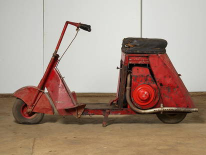 circa. 1937 Cushman Autoglide Frame no. 3M5775678 (see text): circa. 1937 Cushman Autoglide Frame no. 3M5775678 (see text) The Cushman, inspired by E. Foster Salsbury's Motor Glide' scooter. Cushman, which had a longstanding reputation with its own brand of