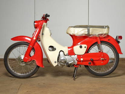 1962 Honda 50 Frame no. C102C086861: 1962 Honda 50 Frame no. C102C086861 The Honda 50 is one of the most important vehicles in man's pursuit to mobilize himself. Having built a shocking 100 million units since its introduction in 1958,