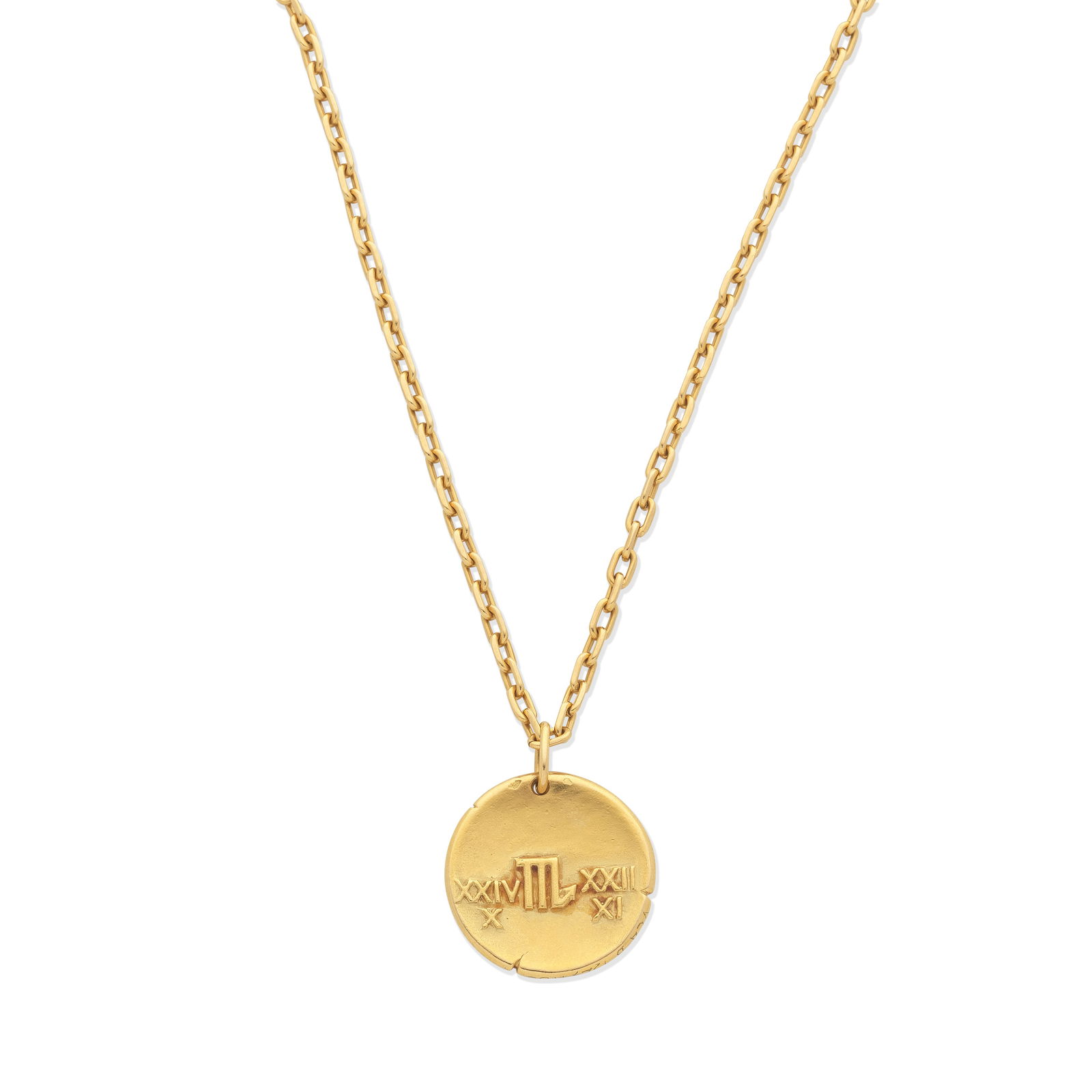 VAN CLEEF & ARPELS: ZODIAC PENDANT (1 of 1)