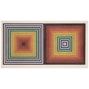 Frank Stella (1936-2024); Double Gray Scramble;