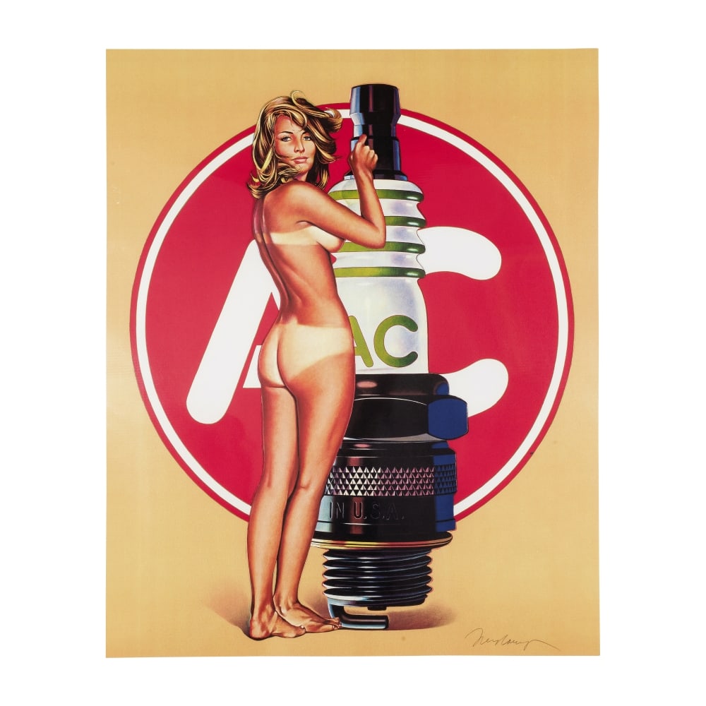 MEL RAMOS (1935-2018) A.C. Annie, 1971 (Zwingenberger, 66)Collotype en couleurs sur papier vé... (1 of 1)