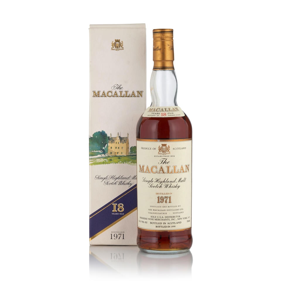 The Macallan 18 Years Old, 1971 (1 bottle, 750ml) (1 of 1)