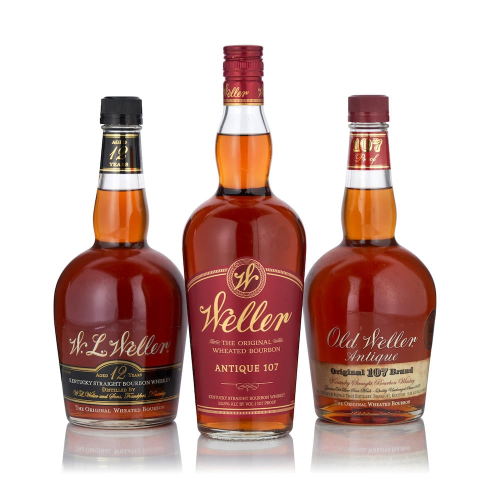 Old Weller Antique 107 (1 bottle, 750ml)W.L. Weller 12 Years Old (1 bottle, 750ml)Weller Antique... (1 of 1)