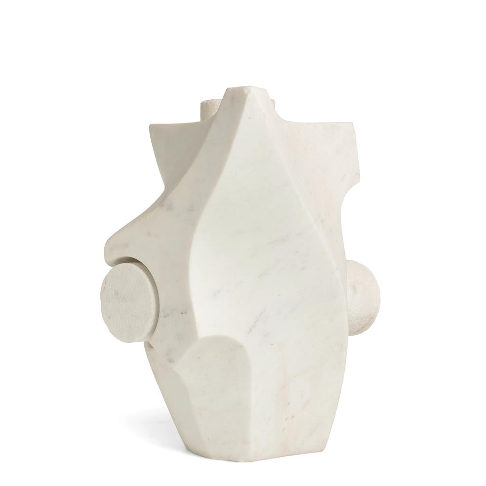 Robert Graham (1938-2008) Abstract Form 13 3/4 in. (34.9 cm.) high (Carved in 1972.) (1 of 4)