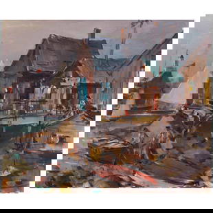 Carl William Peters (1897-1980) Star Island - Rockport, Massachusetts  20 x 24 in. (50.8 x 61 cm.): Carl William Peters (1897-1980) Star Island - Rockport, Massachusetts  oil on canvas 20 x 24 in. (50.8 x 61 cm.) Footnotes: Provenance Estate of the artist. R.H. Love Galleries, Inc., Chicago, by 1998