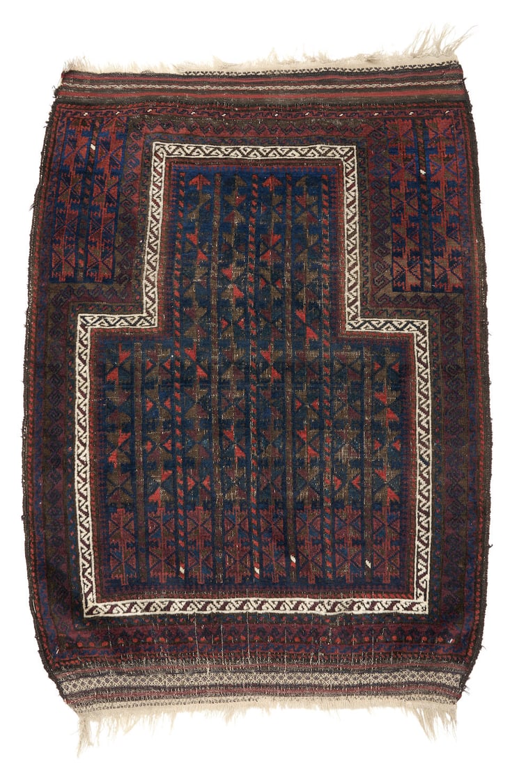 BALUCH PRAYER RUG 3 ft. 3 in. x 4 ft. 8 in. (1 of 3)
