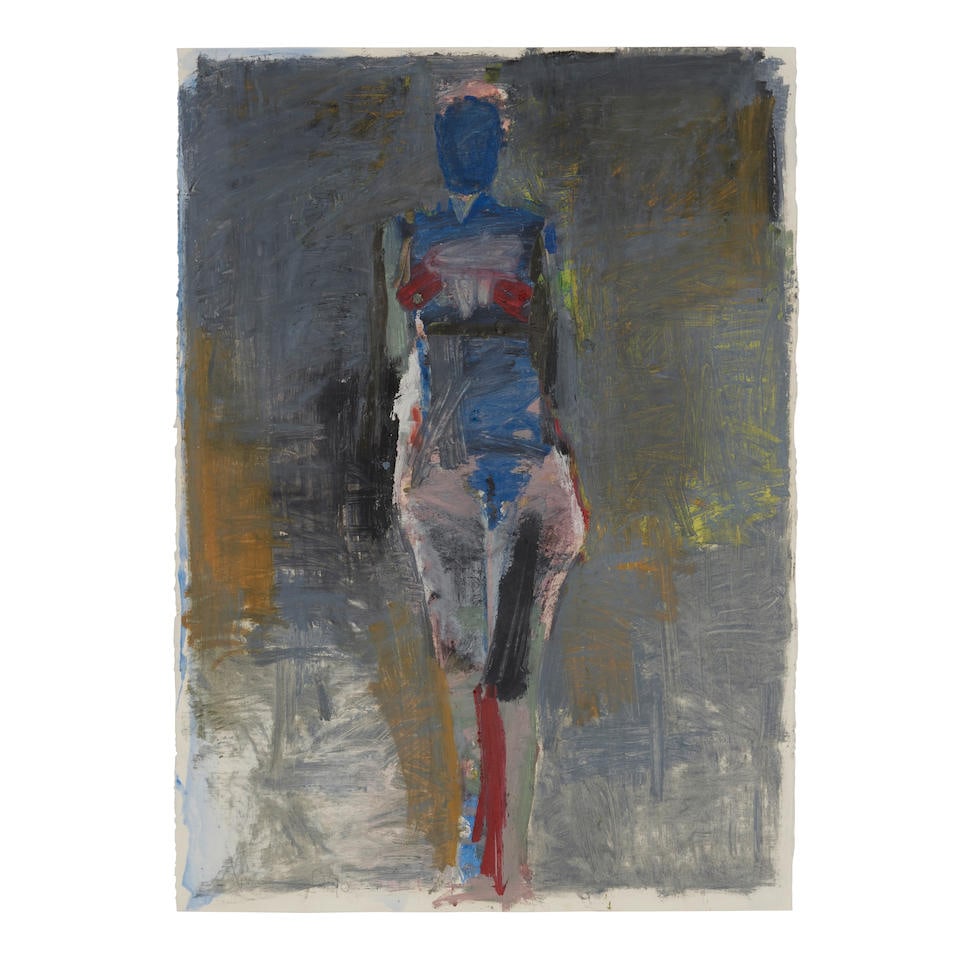 MANUEL NERI (1930-2021) Alberica No. 15, 1990: MANUEL NERI (1930-2021) Alberica No. 15, 1990 signed and dated 'Manuel Neri 90' (lower right) oil paint stick and charcoal on paper 53 3/4 x 40 3/4 in. 136.5 x 103.5 cm. Footnotes: Provenance James Co