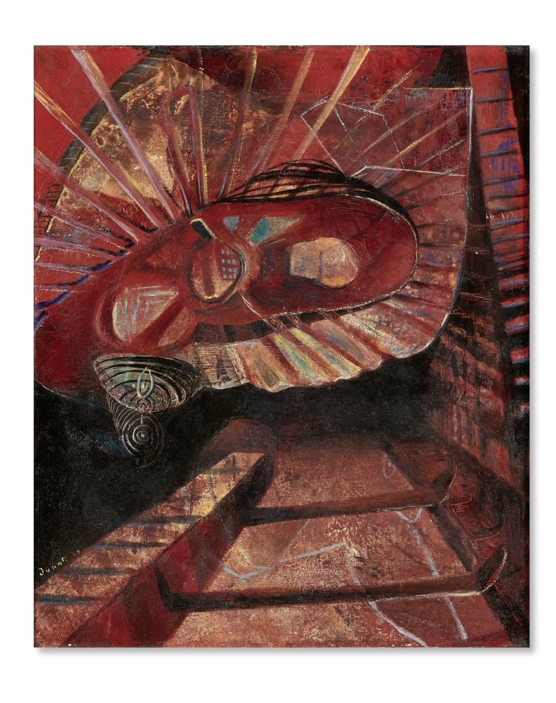 ENRICO DONATI (1909-2008) L'ambicco Ermetico: ENRICO DONATI (1909-2008) L'ambicco Ermetico signé et daté 'Donati 49' (en bas à gauche) huile sur toile Peint en 1949 signed and dated 'Donati 49' (lower left) oil on canvas Painted in