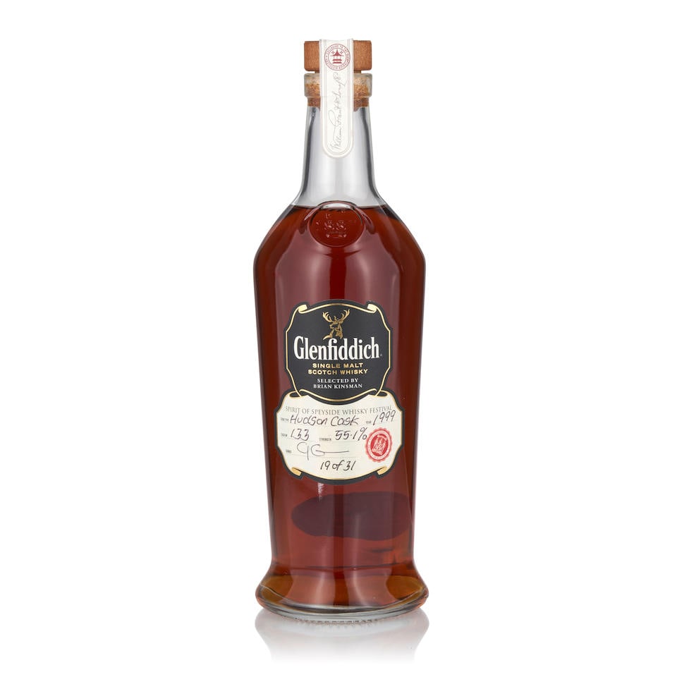 GLENFIDDICH SPIRIT OF SPEYSIDE WHISKY FESTIVAL HUDSON CASK, 1999 (1 BOTTLE, 700ML) (1 of 1)