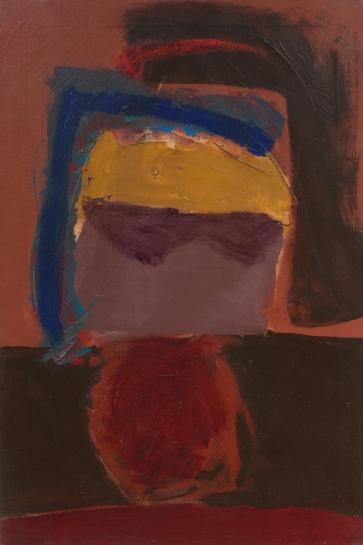 Trevor Bell (British, 1930-2017) Little Up-Side-Down Lady 91.5 x 61 cm. (36 x 24 in.) (1 of 4)