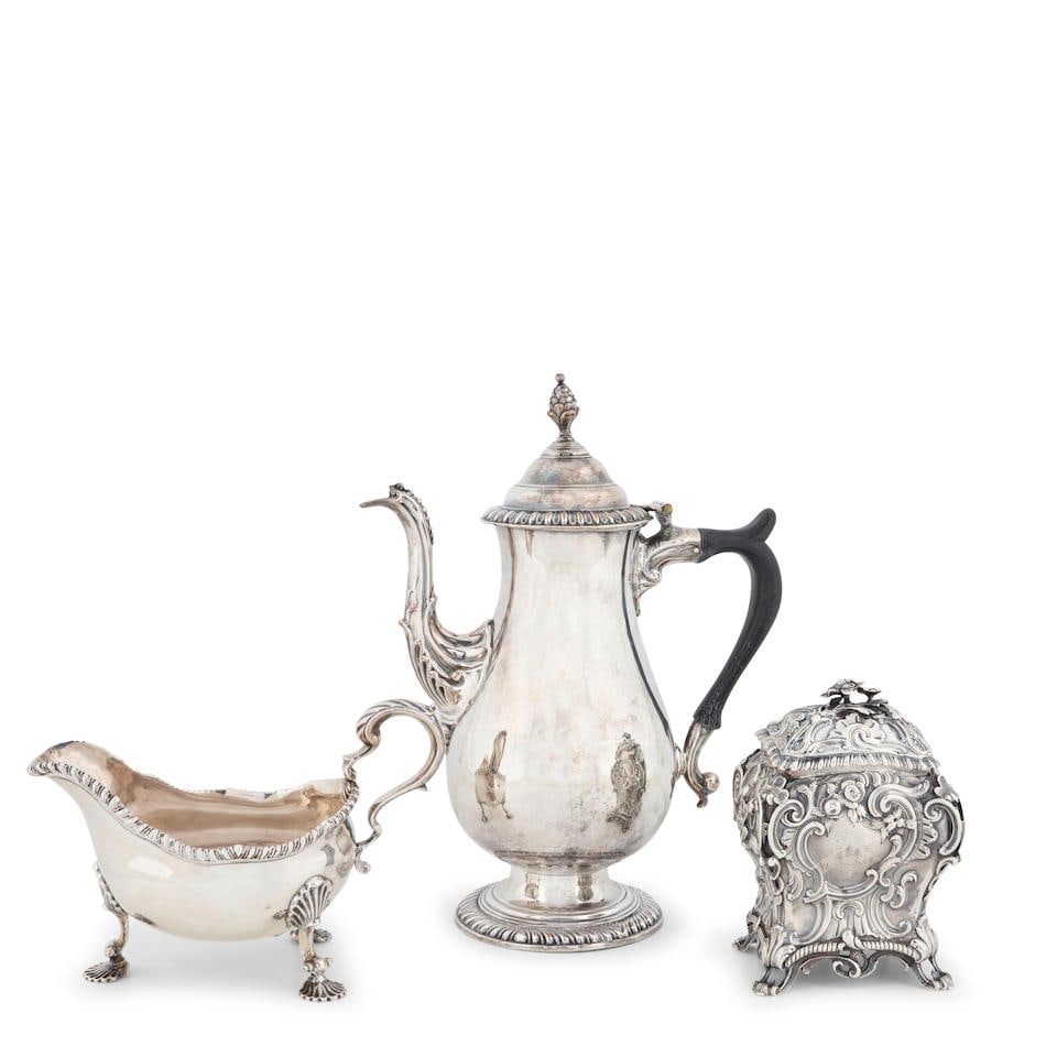 Three Pieces of George III Silver, (1 of 2)