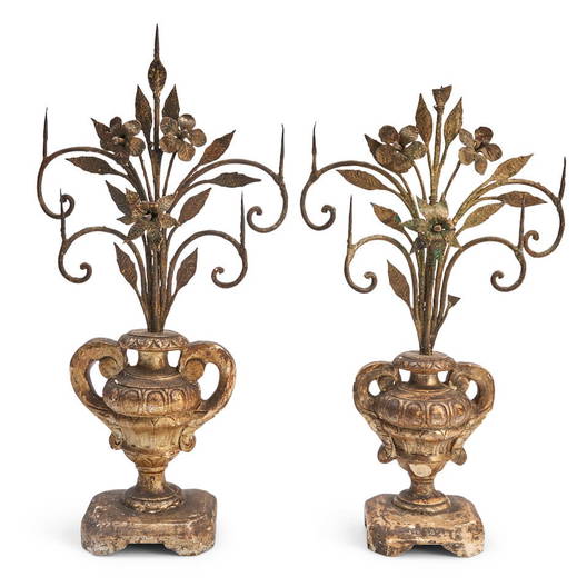 Wood Candle Holders
