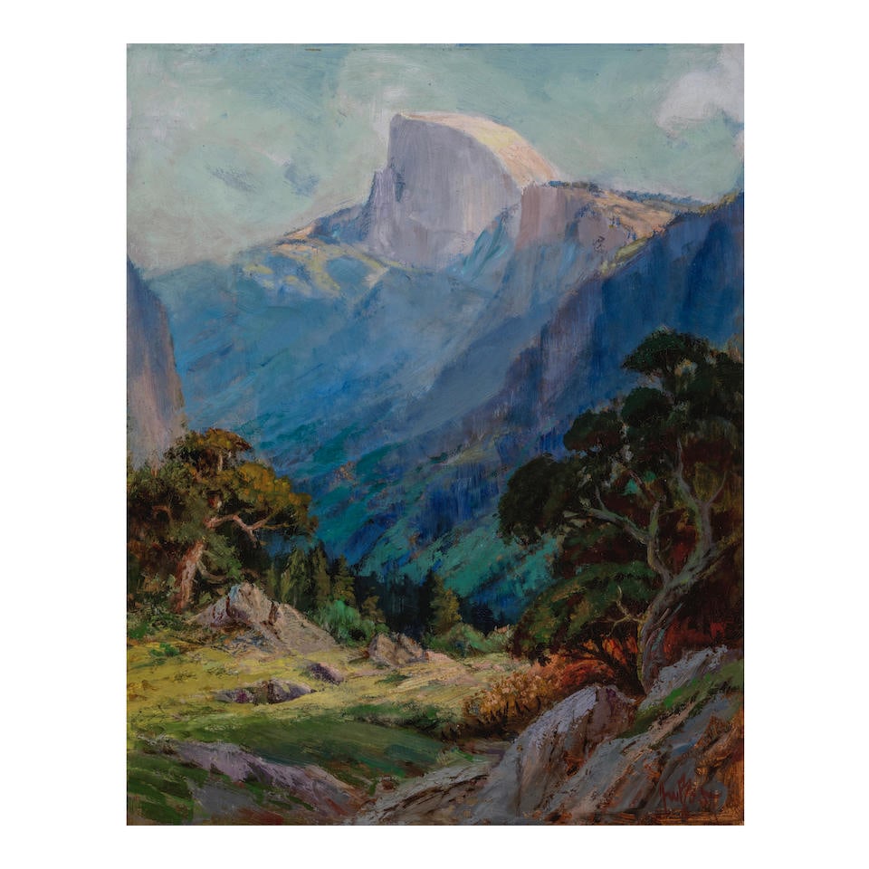 Arthur William Best (1859-1935) Yosemite 20 x 16 in. (1 of 4)