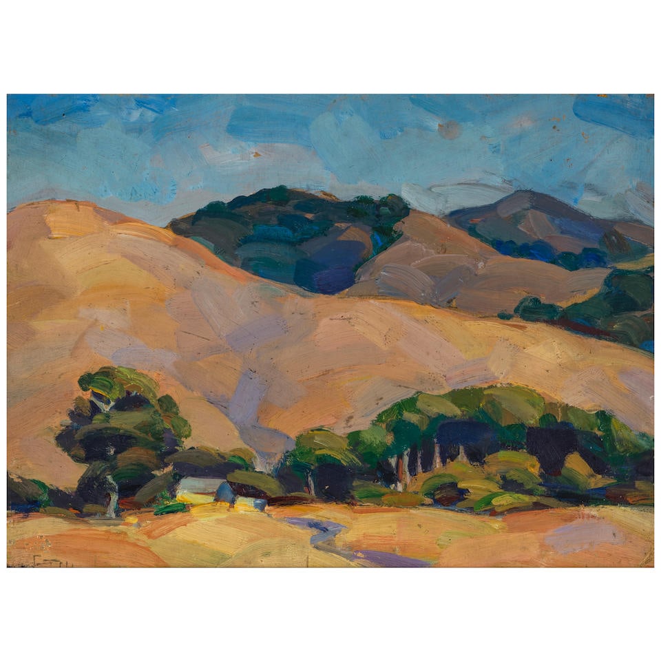 Cedric Marshall (1890-1946) Untitled (group of six landscapes) various sizes, largest 11 x 14 in. (1 of 12)