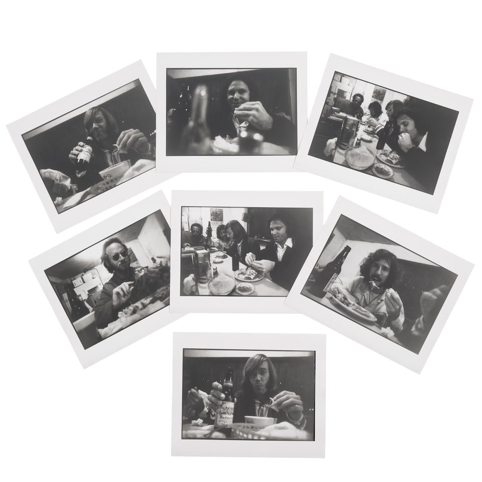 The Doors: A Group of Contact Sheets by Henry Diltz (American, born 1938), 1969, 9 (1 of 3)