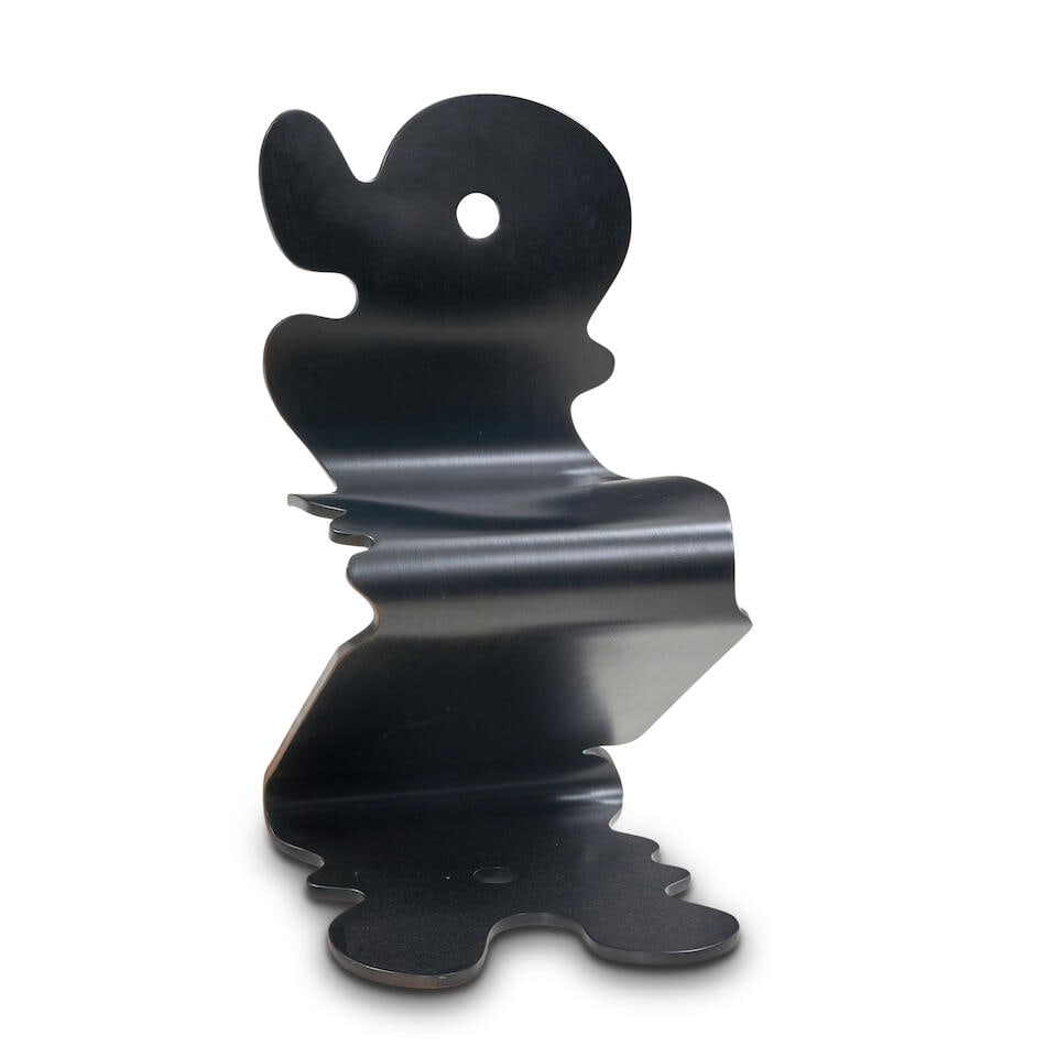 VERNER PANTON (1926-1998) 'PANTONIC 5010' CHAIR Denmark, Studio Hag, designed 1992, enameled, be... (1 of 2)