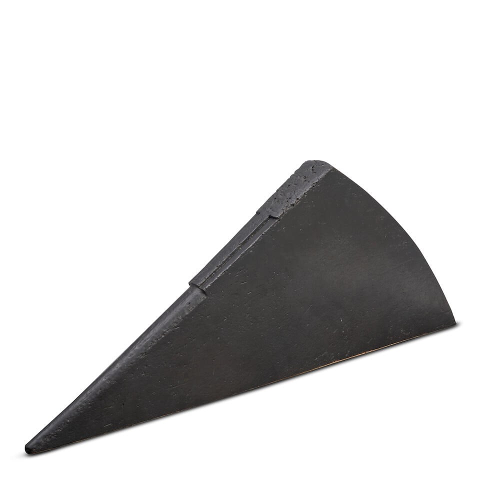 FRITZ VEHRING (B. 1944) ABSTRACT SCULPTURE Germany, dated 1985, glazed stoneware, incised mark '...: FRITZ VEHRING (B. 1944) ABSTRACT SCULPTURE Germany, dated 1985, glazed stoneware, incised mark 'FV 85,' ht. 10 1/2, wd. 25 3/4, dp. 5 in. For further information on this lot please visit Bonhams.com F