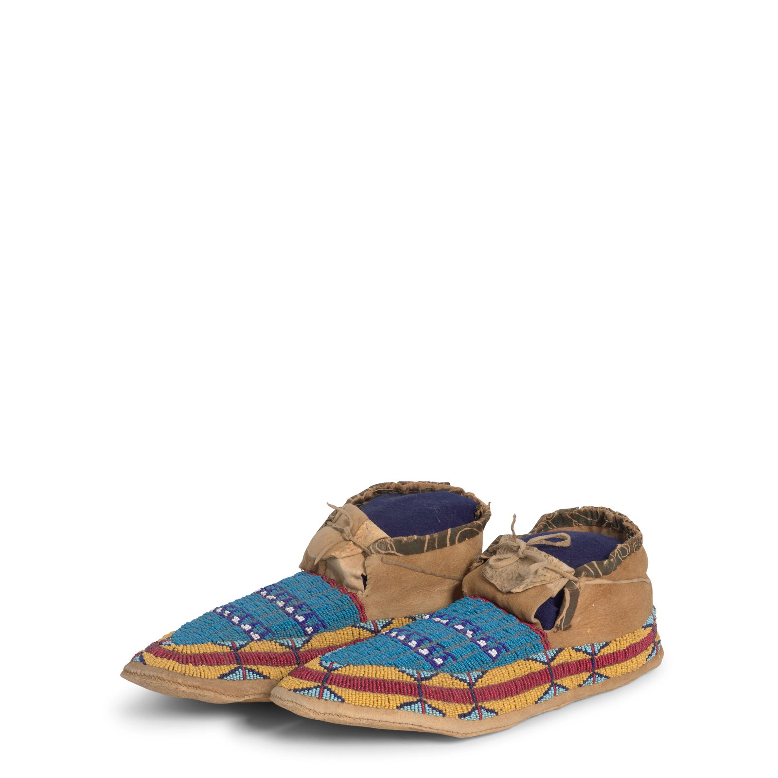 A pair of Plains moccasins (1 of 1)