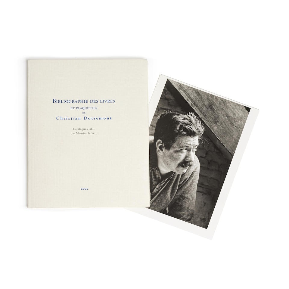 CHRISTIAN DOTREMONT(1922-1979),PIERRE ALECHINSKY (NE EN 1927) ET MAURICE IMBERT(1897-1918) Bibli...: CHRISTIAN DOTREMONT(1922-1979),PIERRE ALECHINSKY (NE EN 1927) ET MAURICE IMBERT(1897-1918) Bibliographie des livres et plaquettes de Christian Dotremont s.l., Guy Dotremont, Pierre Alechinsky et Mauri