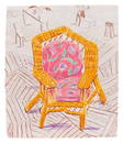 David Hockney R.A. (British, born 1937) Number one Chair, from the Moving Focus Series Lithograp...