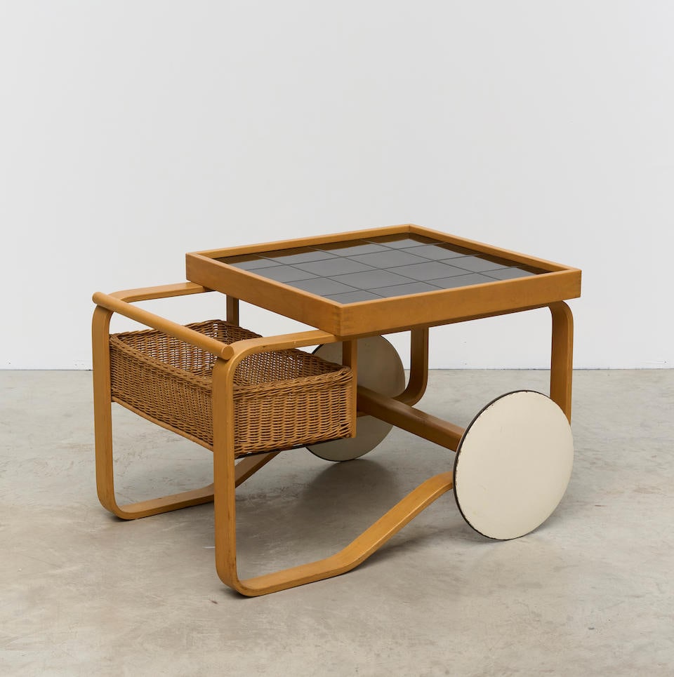 ALVAR AALTO (1898-1976) Desserte roulante 900 (1 of 2)