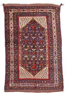 Southwest Persian Rug 4 ft. 10 in. x 7 ft. 9 in.: Southwest Persian Rug c. early 20th century 4 ft. 10 in. x 7 ft. 9 in. Footnotes: OVERALL CONDITION: Wear consistent with age and use. This condition report is provided for your convenience based on t