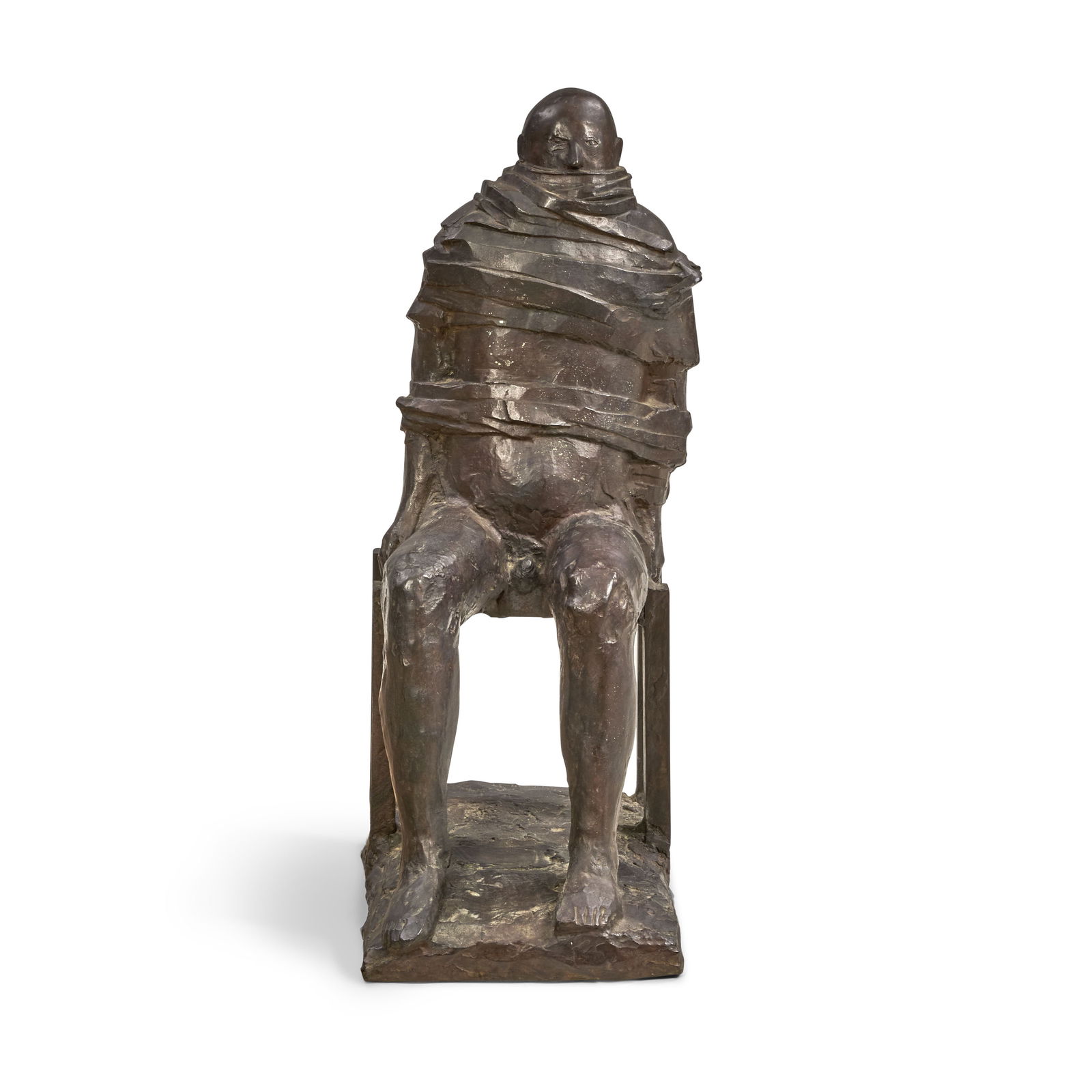 LEONARD BASKIN (American, 1922-2000) Swathed Youth (1 of 1)