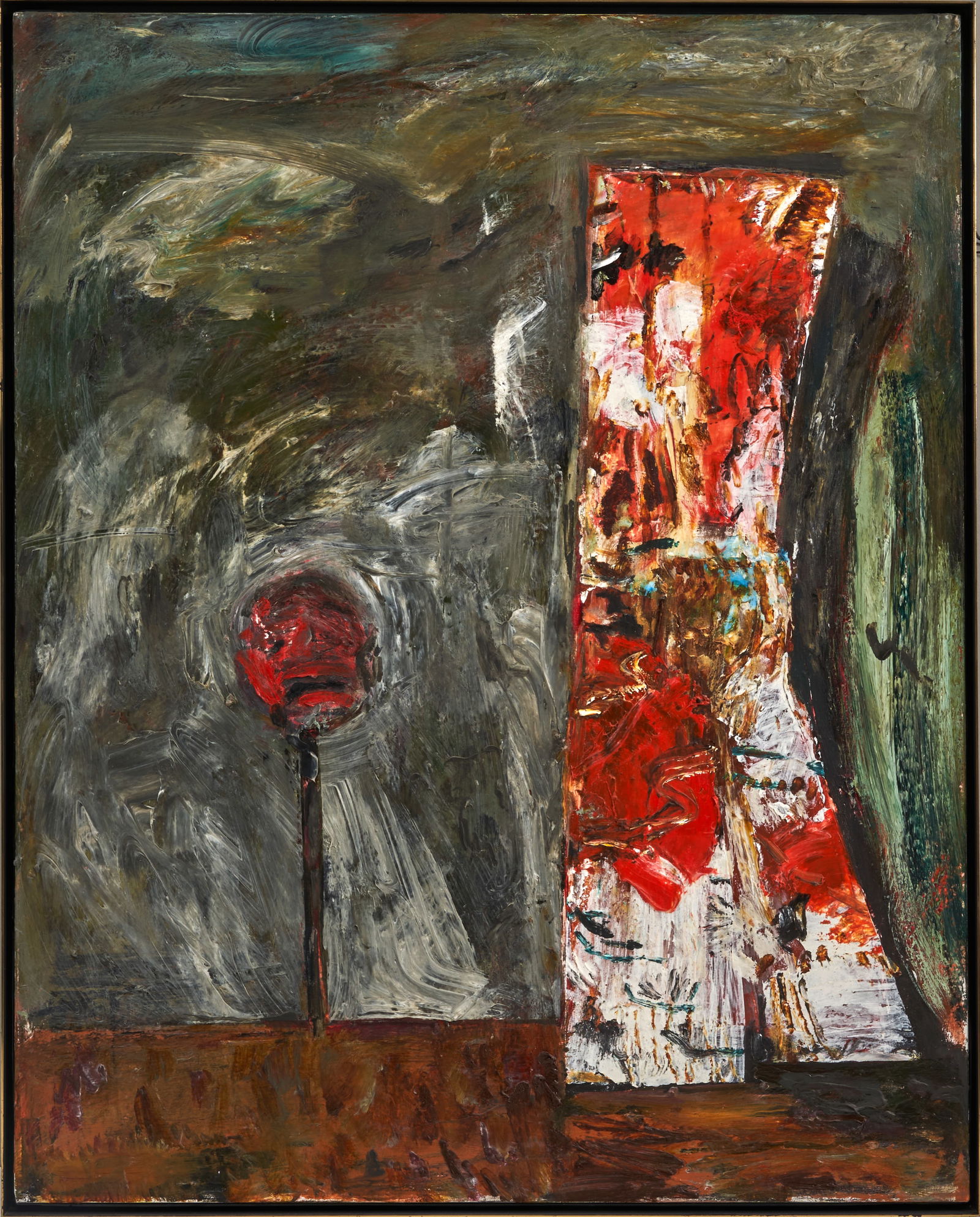 JOHN WALKER (British, born 1939) Red Mask (1 of 1)